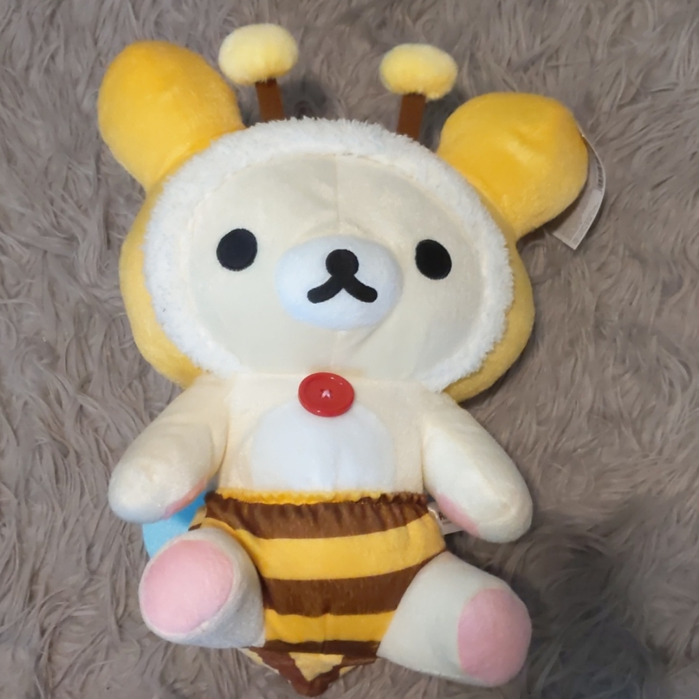 Sanrio Rilakumma Korilakumma Bee Bear Plushie